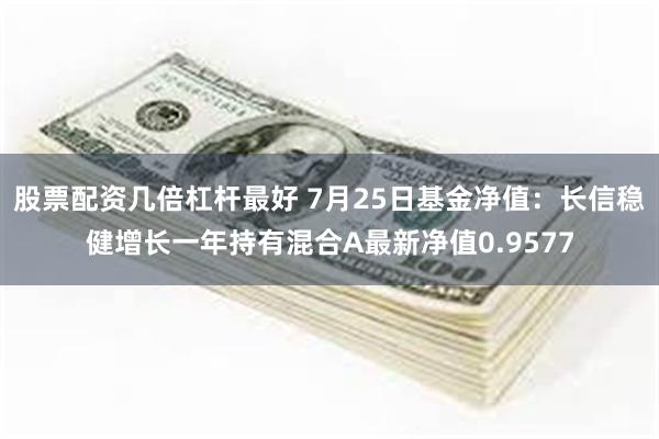 股票配资几倍杠杆最好 7月25日基金净值：长信稳健增长一年持有混合A最新净值0.9577