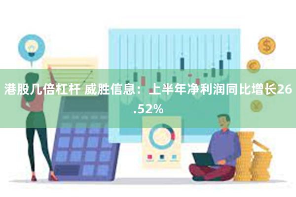 港股几倍杠杆 威胜信息：上半年净利润同比增长26.52%