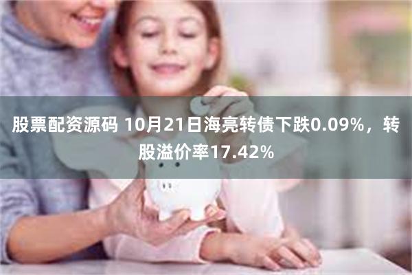 股票配资源码 10月21日海亮转债下跌0.09%，转股溢价率17.42%