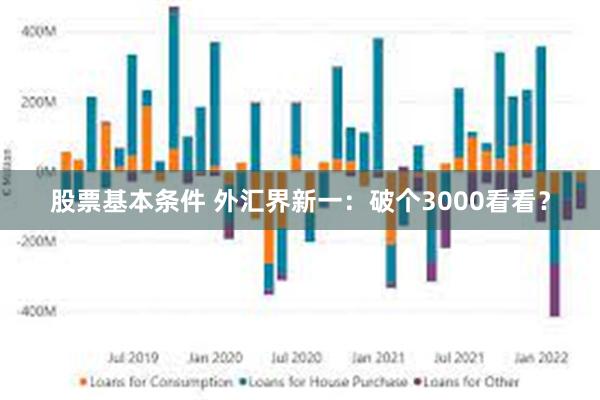 股票基本条件 外汇界新一：破个3000看看？